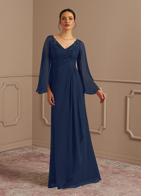 Dark Navy Azazie Perry Mother of the Bride Dress Mother of the Bride ...