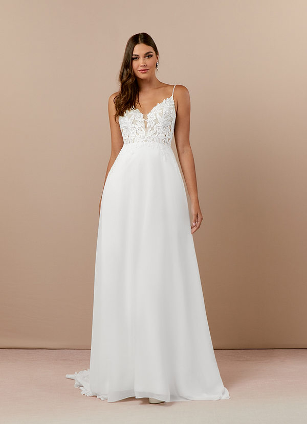 Azazie Kimmarie Wedding Dress At-home Try On Dresses  image1