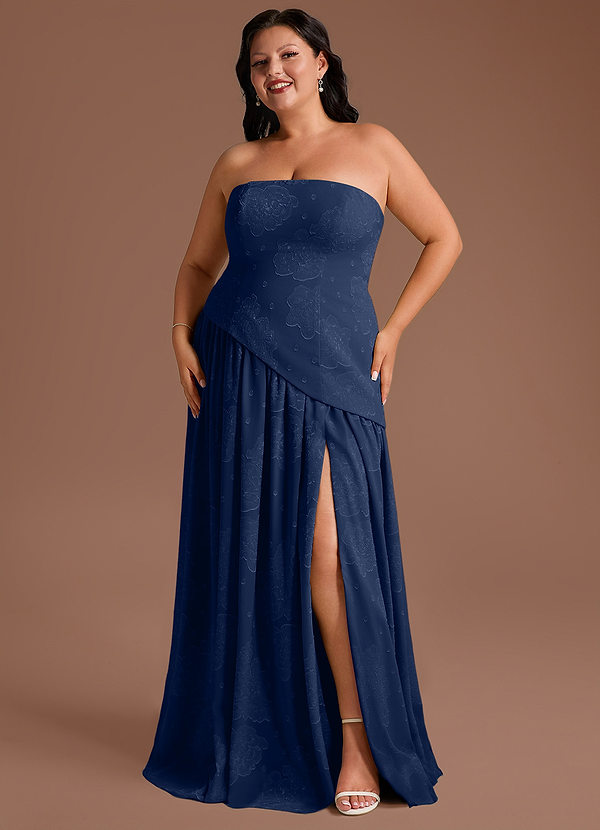 Vestido Marina De Guerra Largo Marcella image1