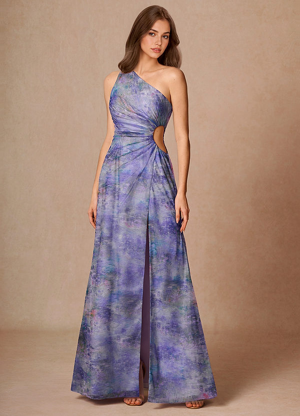 Lucia Lilac Maxi Dress image1