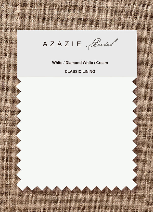 front Azazie Classic Bridal Lining Swatches