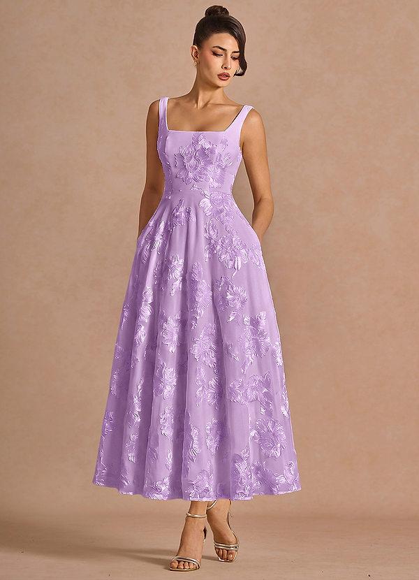 Brynn Frosted Lilac Maxi Dress image1