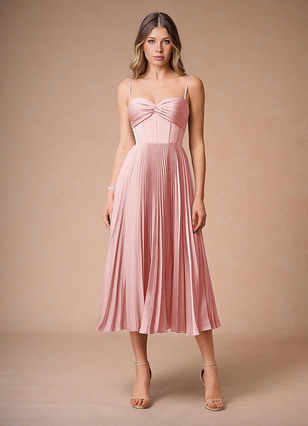 Léna Midi Klänning Disrosa image1