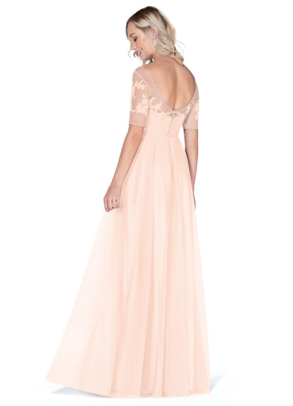 azazie pearl pink