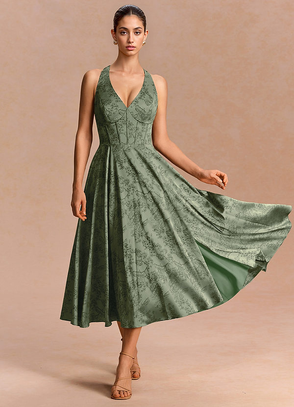 Kleid Sonia Salbeiblau image1