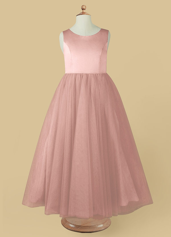 front Azazie Muni Flower Girl Dress