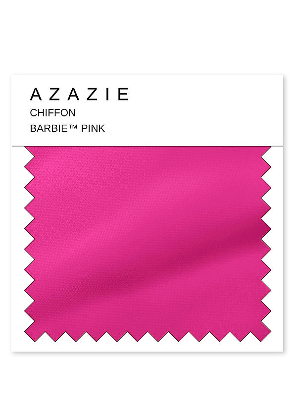 front Azazie Barbie™ Pink Chiffon Swatch