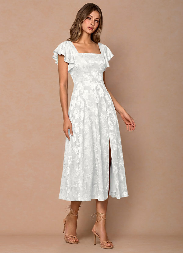 Vestido Blanco Midi Talia image1