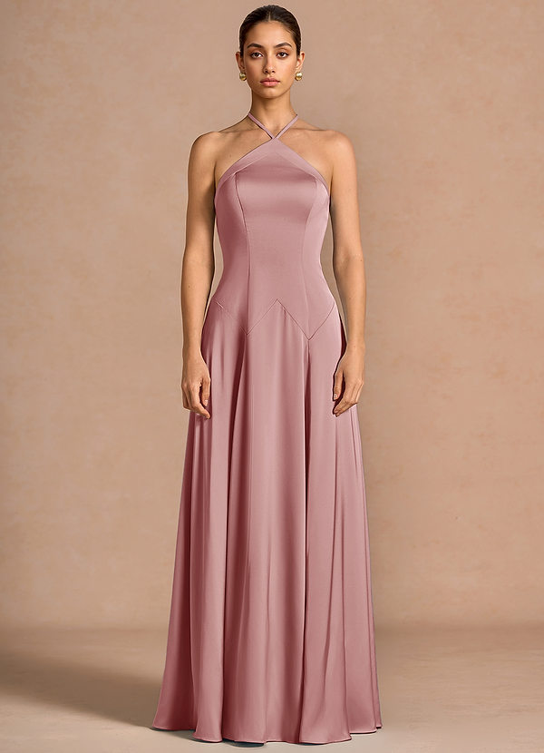Avelina Light Pink Maxi Dress image1