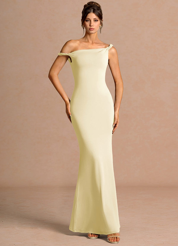 Kleid Shantal Buttergelb image1