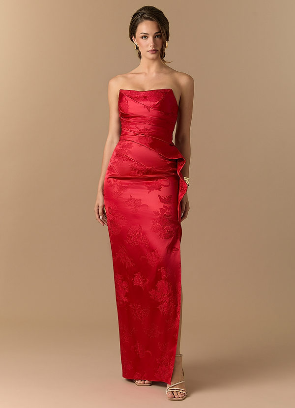 Adanna Scarlet Bloom Maxi Dress image1
