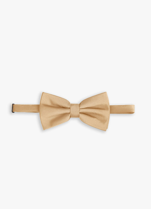 front Verstellbare Fliege aus Stretch-Satin