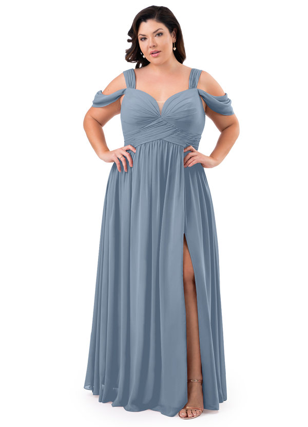 maroon dress for chubby