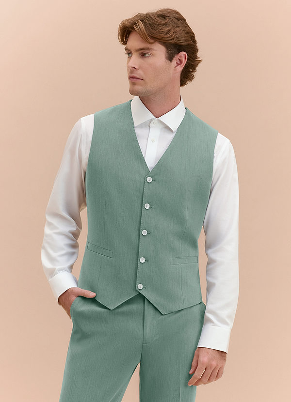 front William Matcha Chaleco de traje