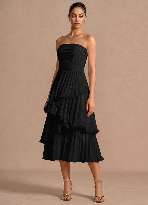 Vestido Negro Midi Hartley image1