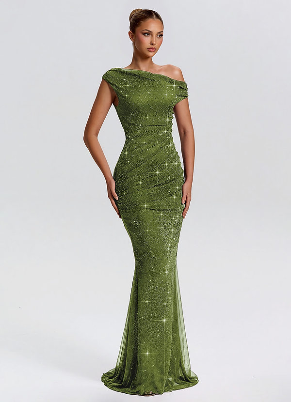 Kleid Gwynneth Olivgrün image1