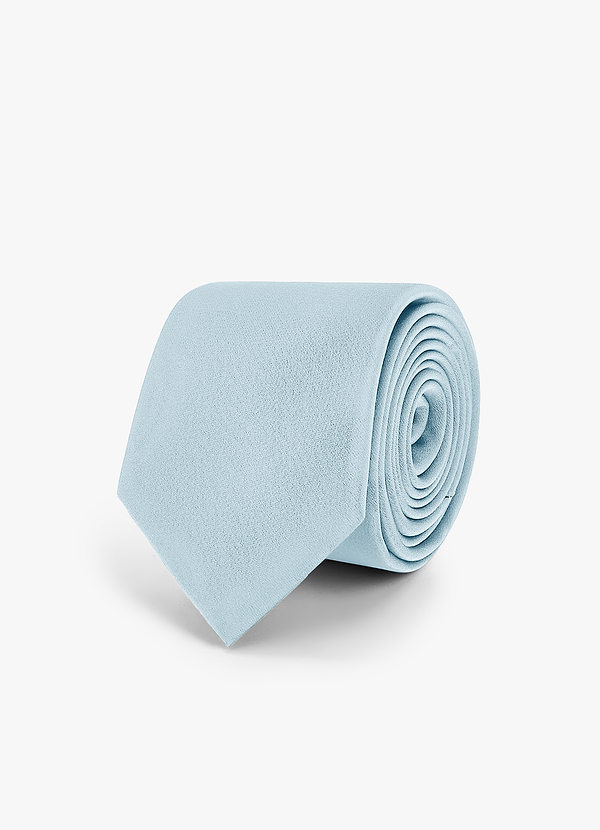 front Boy's Stretch Satin Neck Tie