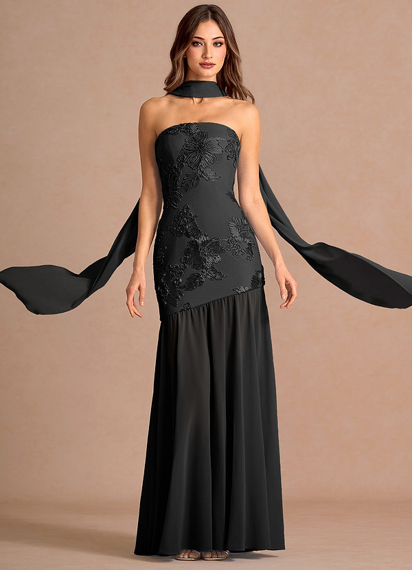 suknia Czarny Maxi Nerissa image1