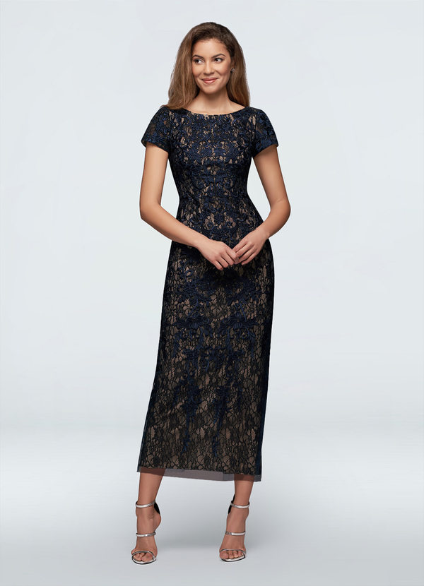 Dark Navy Azazie Alyssum Mother of the Bride Dress Mother of the Bride