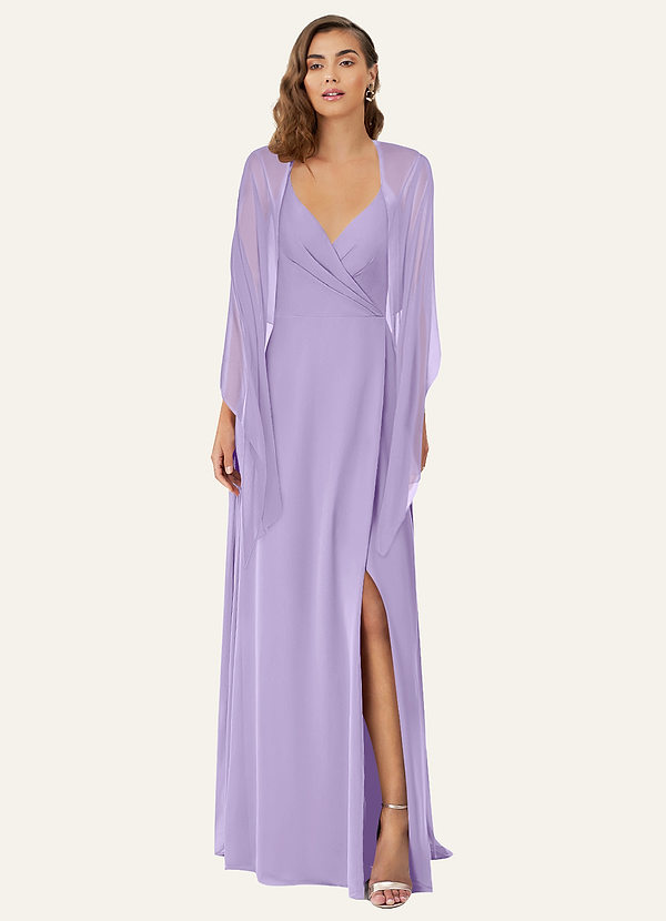 front Azazie Bijpassende Kleur Ierland Chiffon Sjaal