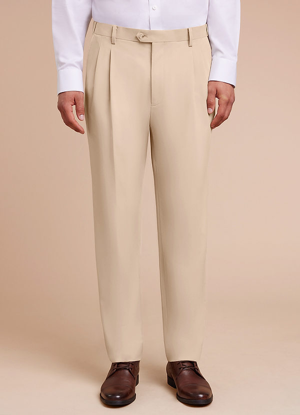 front Owen Donc Pantalon de costume léger et ajusté
