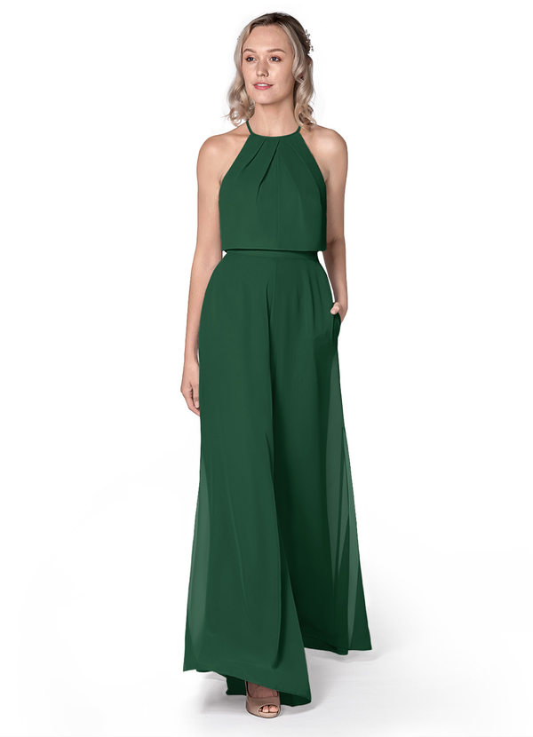 Azazie Kenzi Bridesmaid Dress - Dark Green | Azazie