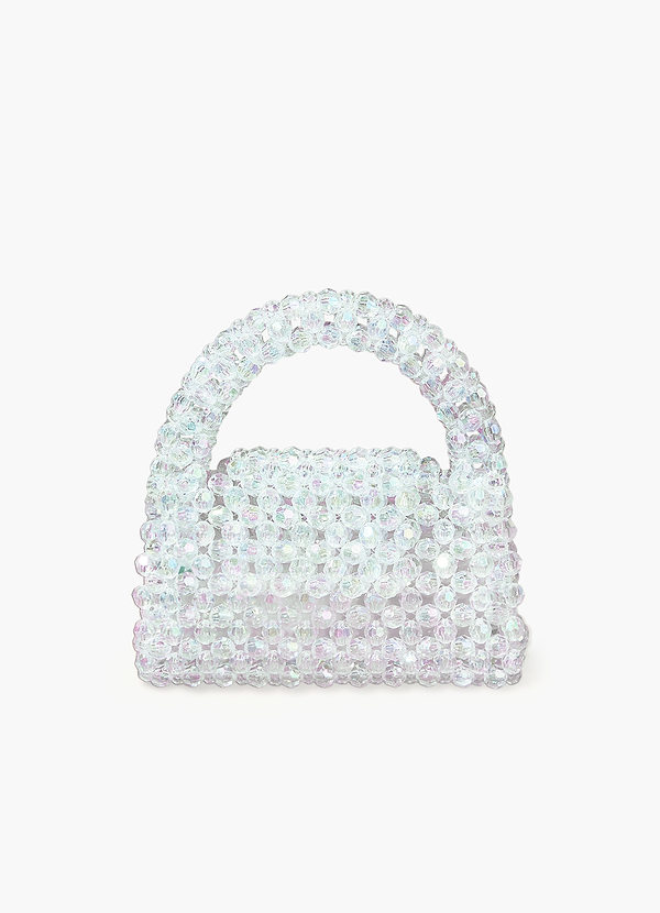 front Bolso de cuentas de acrílico