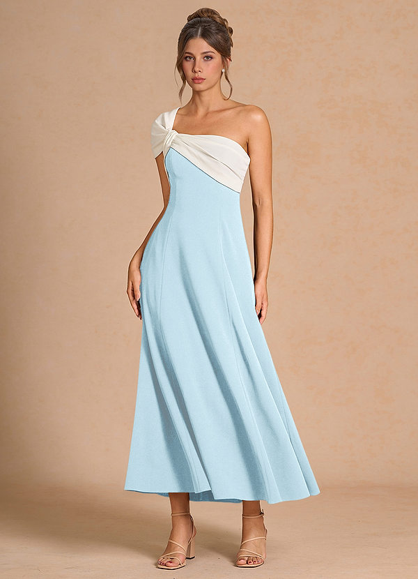 Nerina Sky Blue Midi Dress image1
