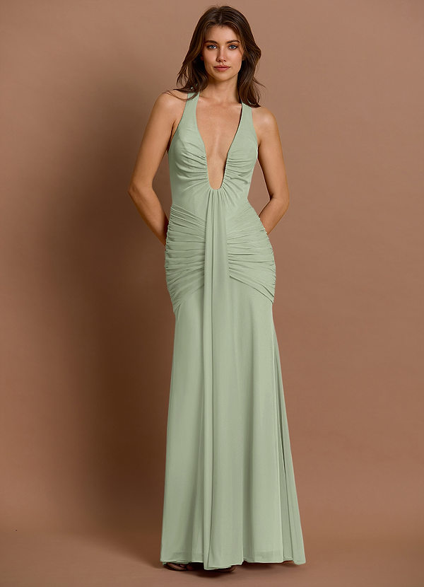 Erin 더스티 세이지 맥시 드레스 image1