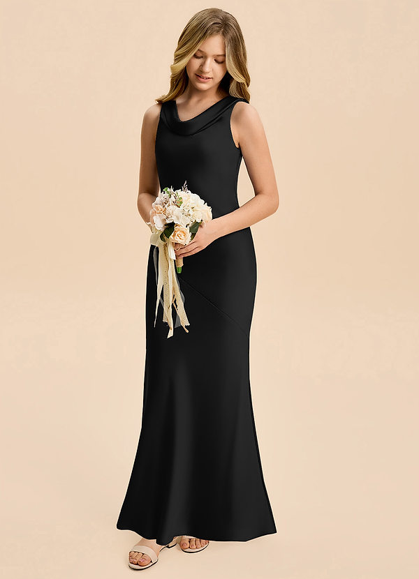 Azazie Rylina Junior Klä av Sjöjungfru i Stretch Satin image1