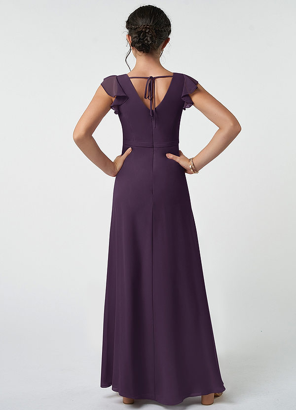 Plum Junior Bridesmaid Dresses Azazie