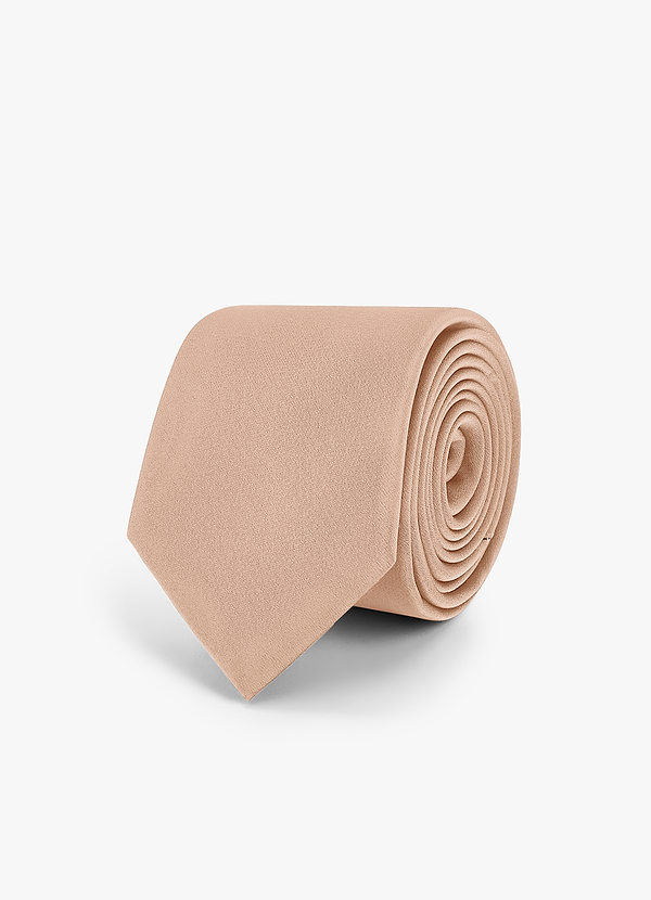 front Boy's Stretch Satin Neck Tie