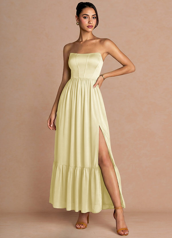 Portia Lemon Sorbet Maxi Dress image1