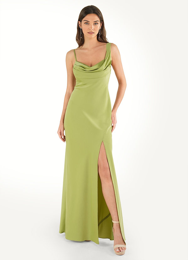 Avery Citron Cowl Maxi Dress image1