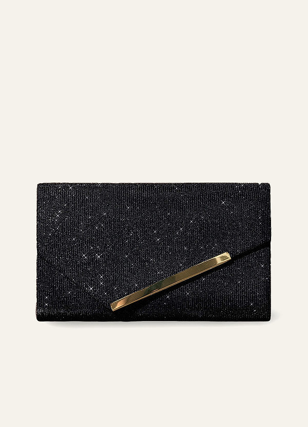 front Borsa a busta glitterata micronizzata