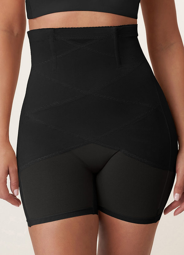 front Short taille haute rehausseur de hanches