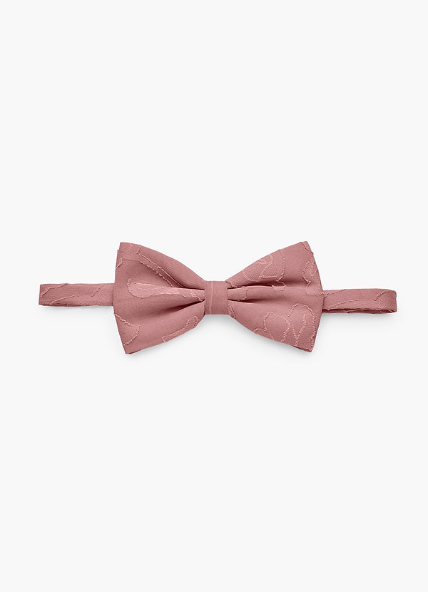 front Floral Burnout Adjustable Bow Tie