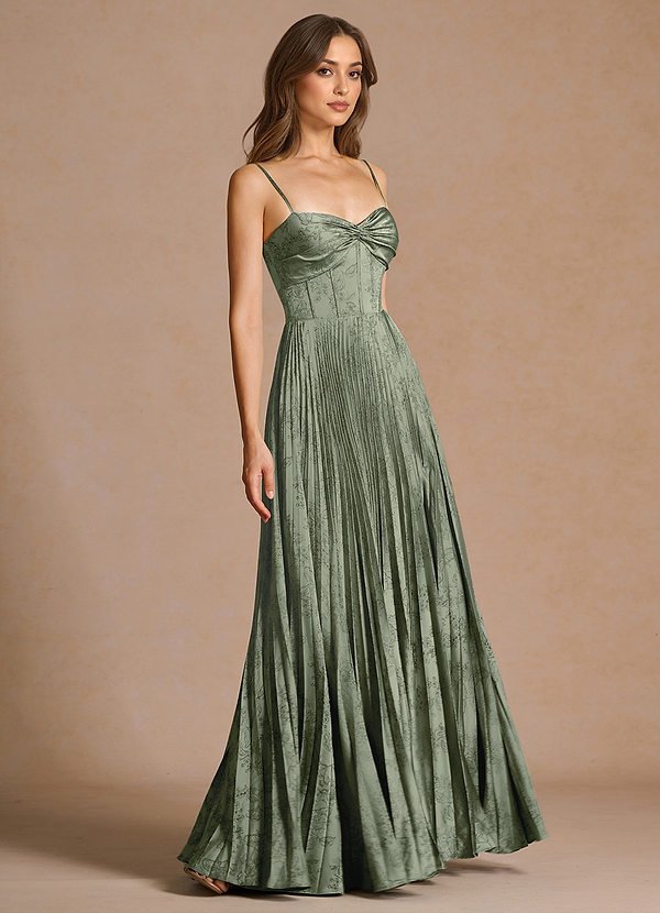 Vesper Maxi Klänning Sage Blue image1