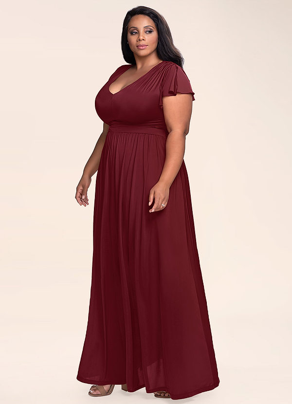 Maroon Maxi Dress Plus Size | Dresses Images 2022