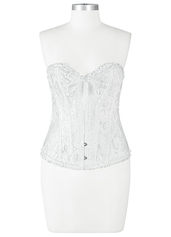 front Curve-Enhancing Sweetheart Corset