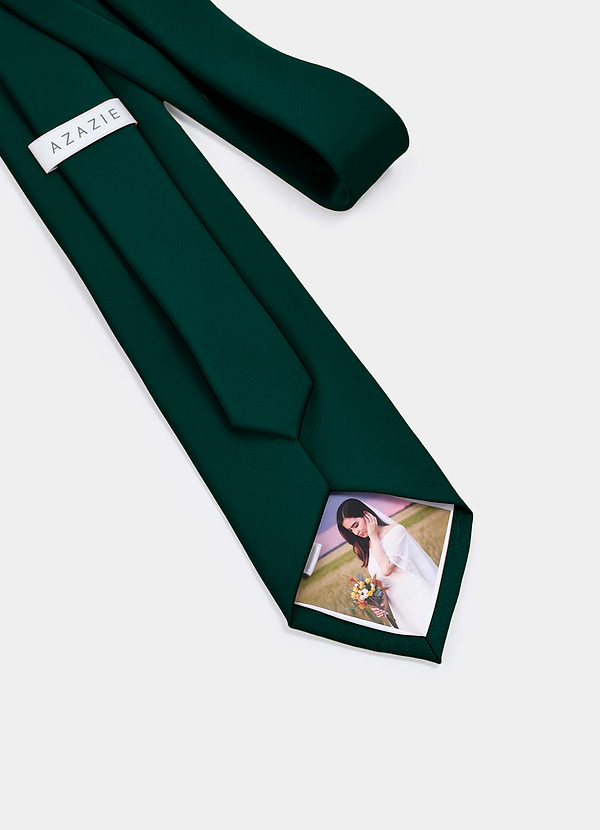front Matte Satin Custom Photo Tie – Personalized Necktie