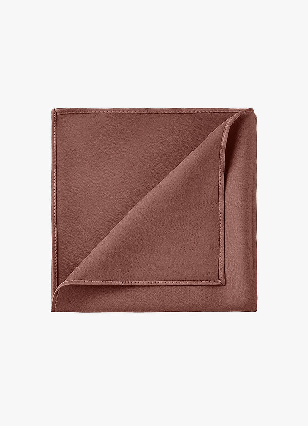 front Stretch Satin Pocket Square