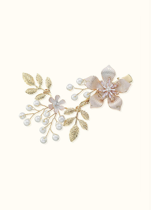 front Star Flower Hair Clip