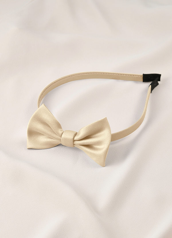 front Girls Satin Headband