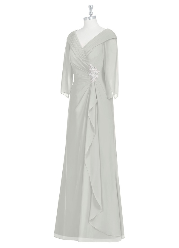 Azazie Jaycee MBD Mother Of The Bride Dress - Silver | Azazie