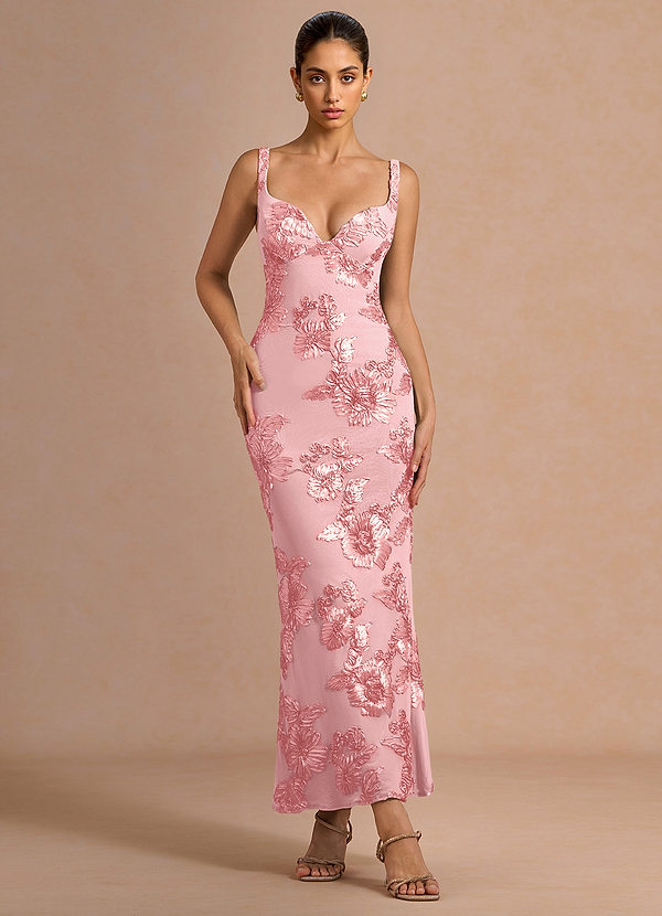 Kiele Pink Maxi Dress image1