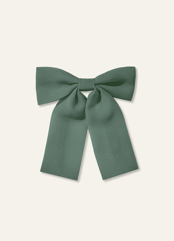 front Haarclip van chiffon met strik voor meisjes