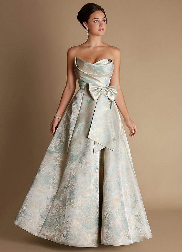 Alanis Mint Pearl Gown image1