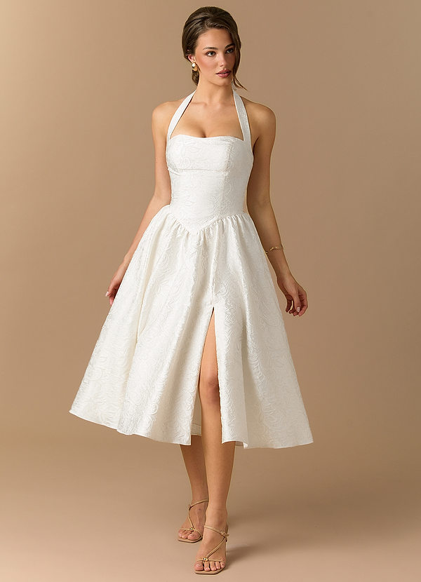 Vestido Niebla De Marfil Midi Andie image1