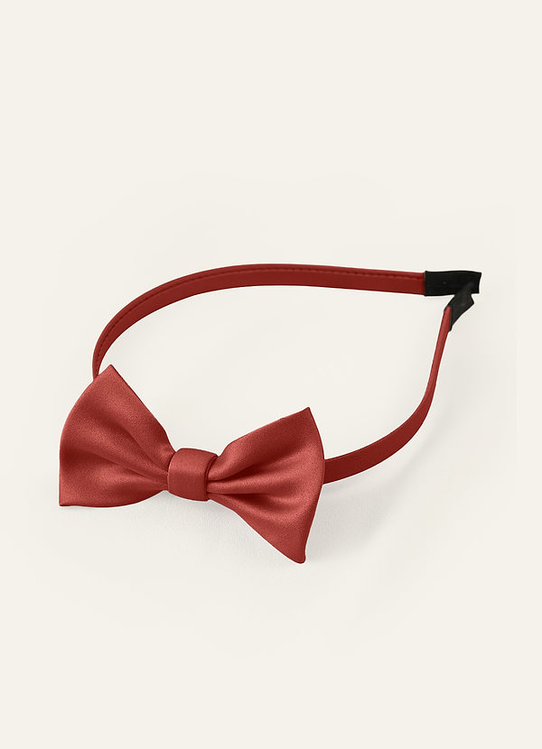 front Bandeau en satin pour fille